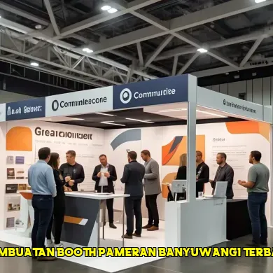 pembuatan booth pameran banyuwangi terbaik